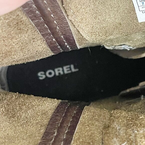 Sorel Joan of Arc wedge bootie combat boots 7.5 - Picture 10 of 16